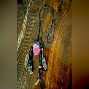 Red Jasper hand made necklace